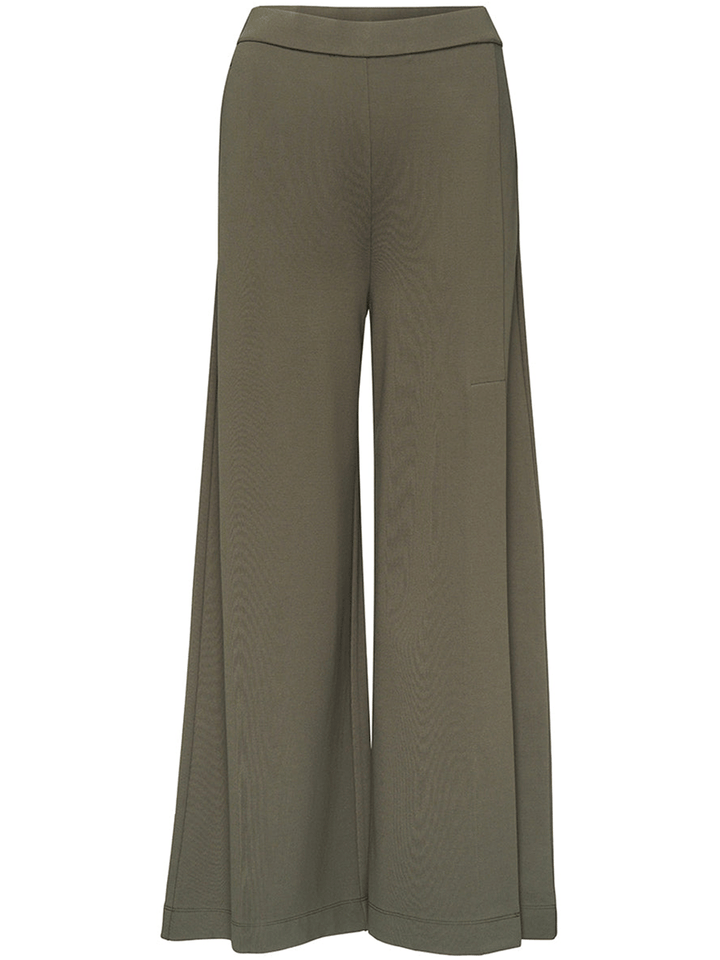 Club21-Collection-Viscose-Nylon-Ponte-High-Slit-Pants-Olive-1