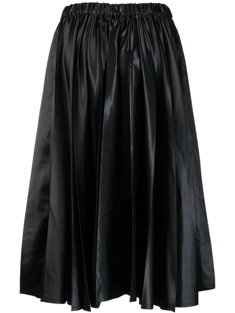 Comme-Des-Garcons-Black-Satin-Pleated-Skirt-Black-2