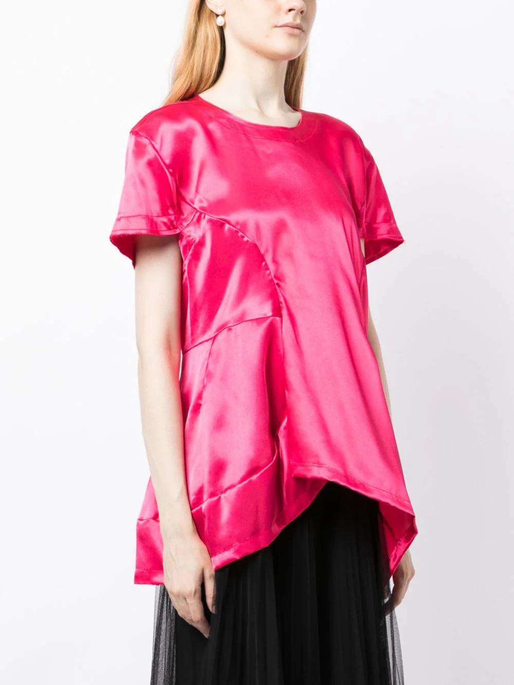 Comme-Des-Garcons-Cinched-Waist-Blouse-Pink-3