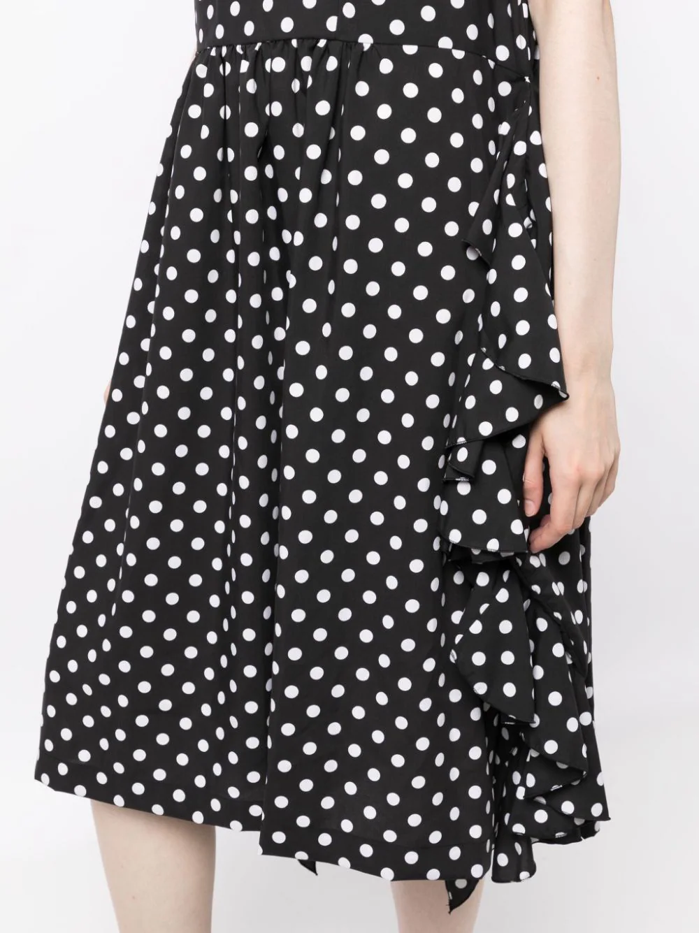 Comme-Des-Garcons-Comme-Des-Garcons-Dots-Pattern-One-Piece-Black-1