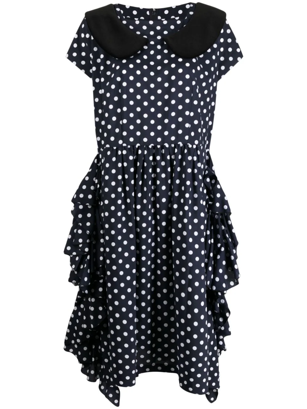 Comme-Des-Garcons-Comme-Des-Garcons-Dots-Pattern-One-Piece-Navy-1