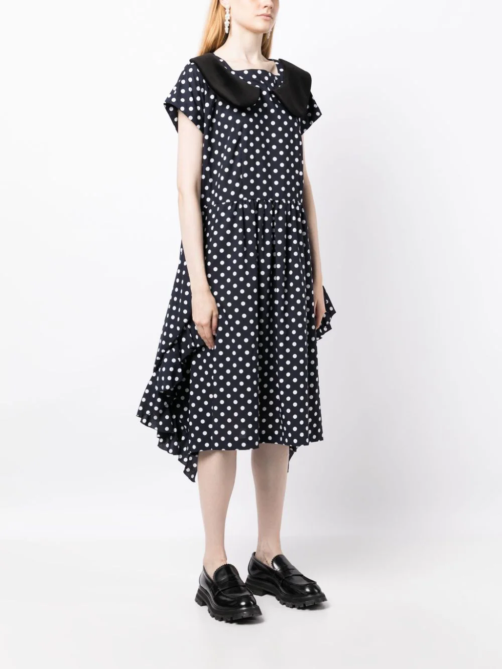 Comme-Des-Garcons-Comme-Des-Garcons-Dots-Pattern-One-Piece-Navy-3