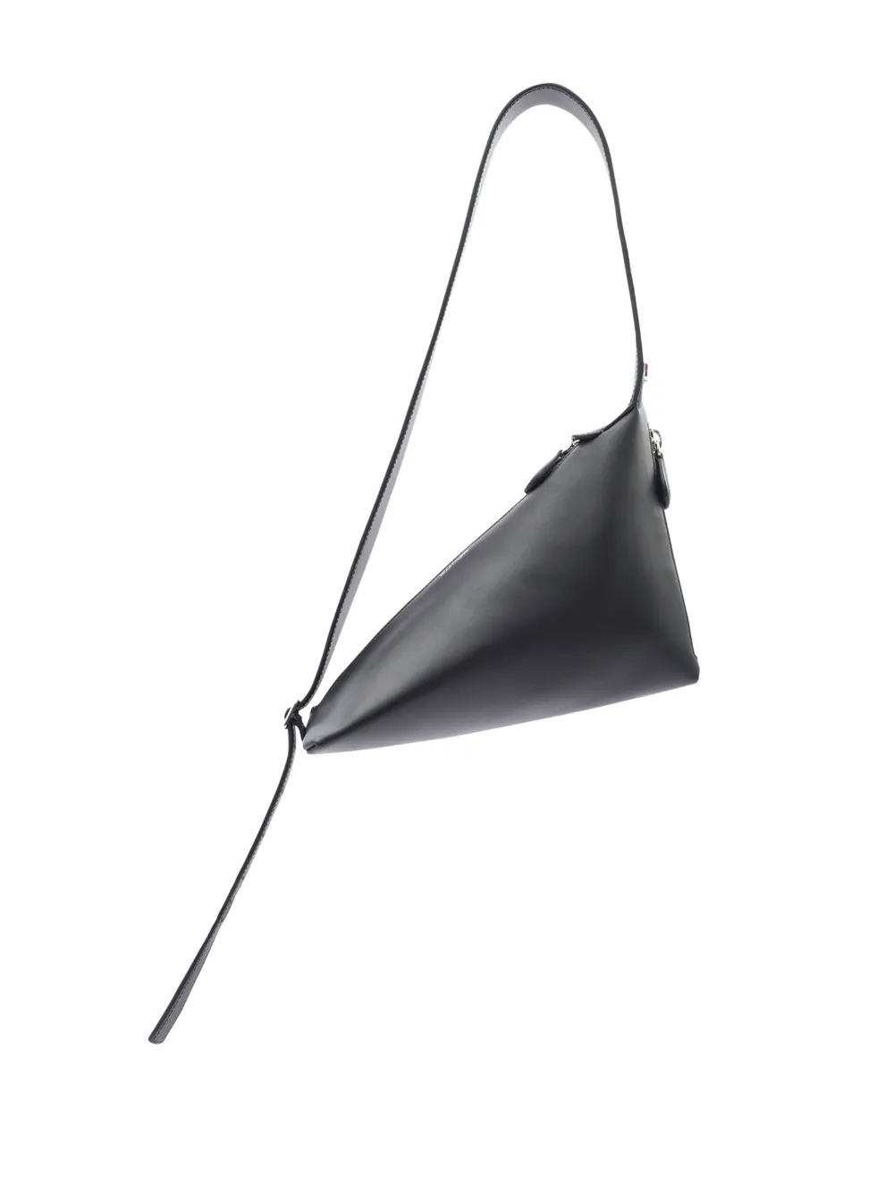 Courreges-Leather-Baby-Shark-Bag-Black-2