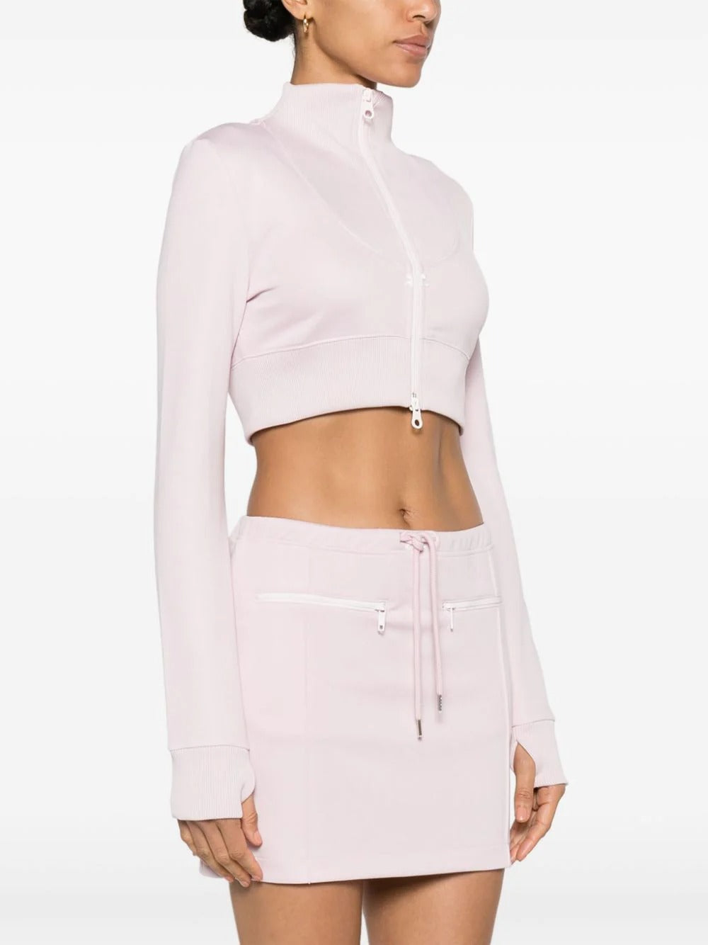 Courreges-Maxi-Rib-Tracksuit-Cropped-Jacket-Pink-3