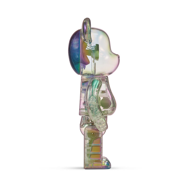 [PRE ORDER] BE@RBRICK AUDIO 400% Portable Bluetooth® Speaker Iridescent Collection Crystal Halo