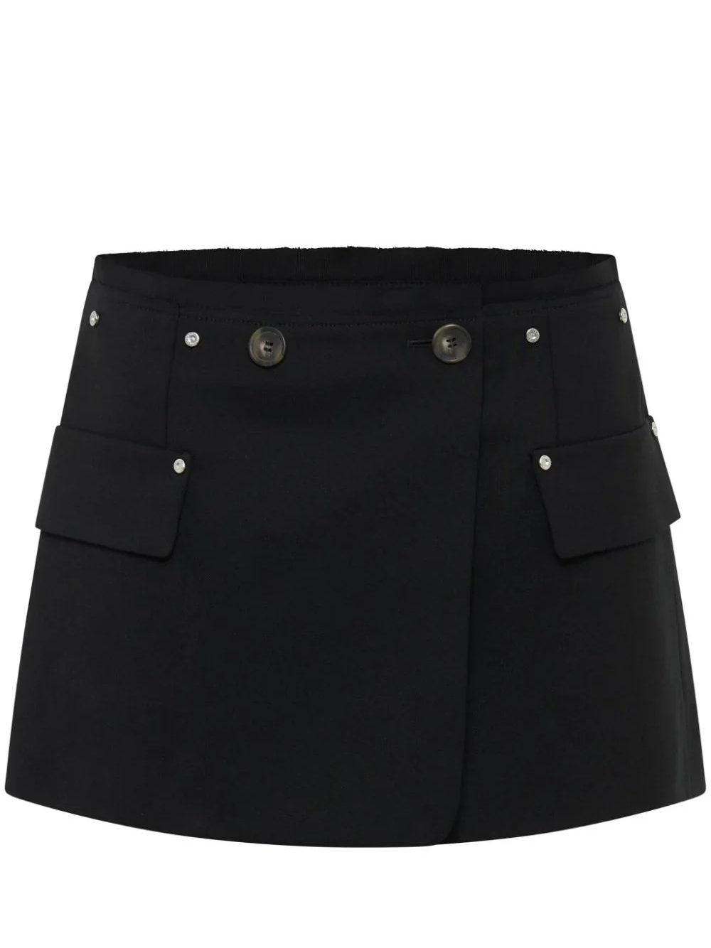 DION_LEE_Riveted_Blazer_Skirt-Black