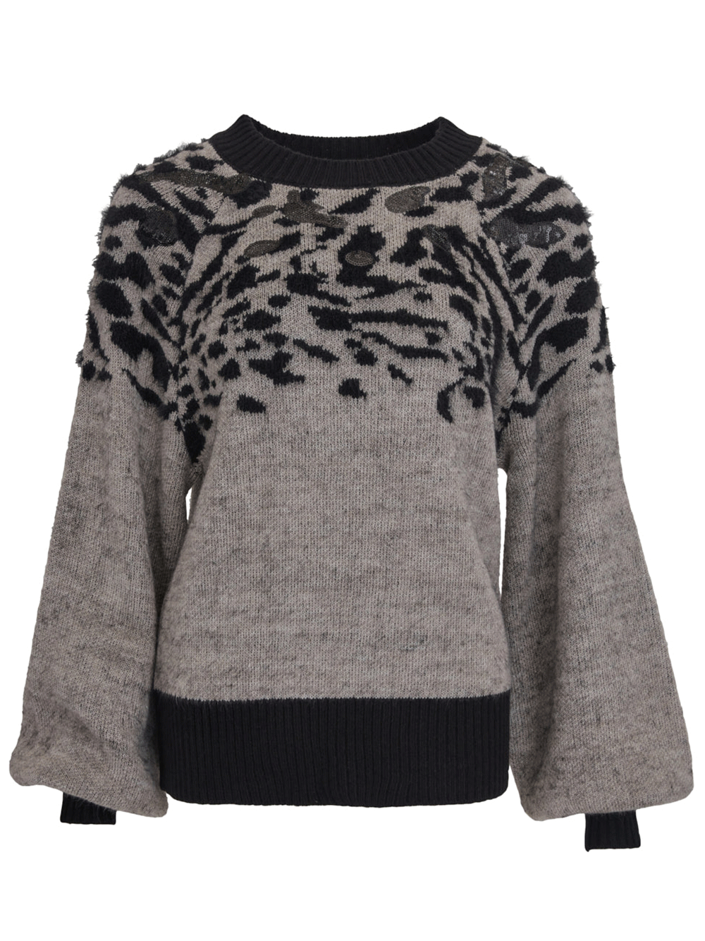 DKNY-Cashmere-Like-Acrylic-Fur-Yarn-Sweater-Light-Brown-1