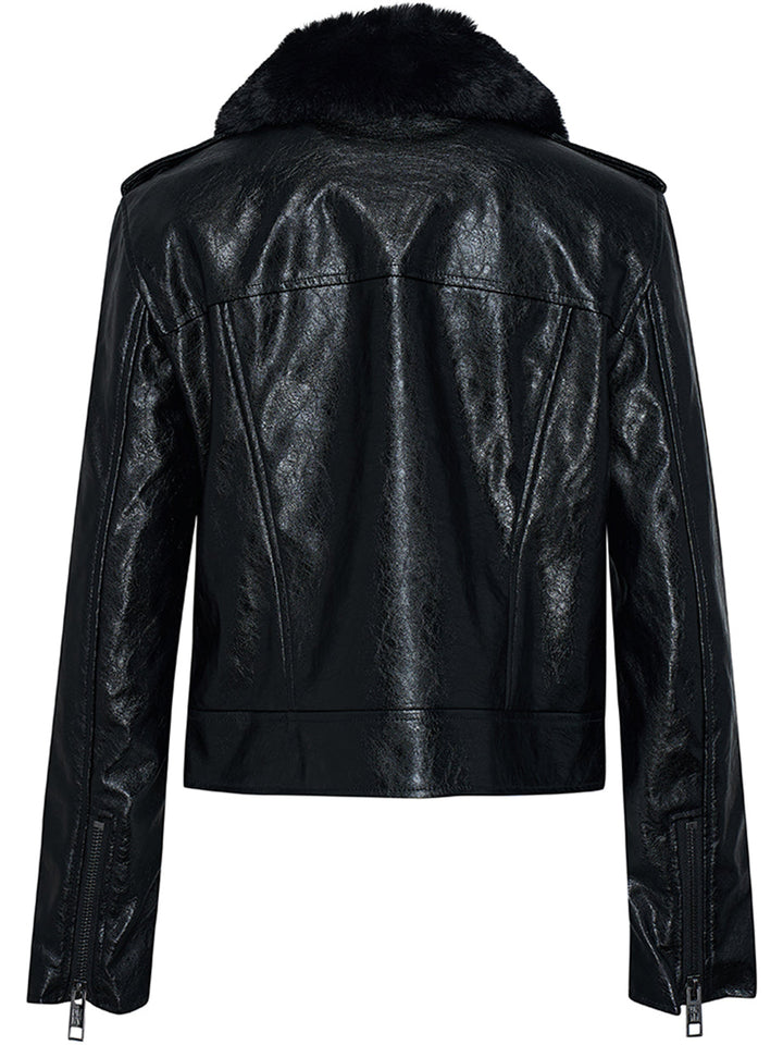 DKNY-Crackle-Fur-Nylon-Leather-Black-2