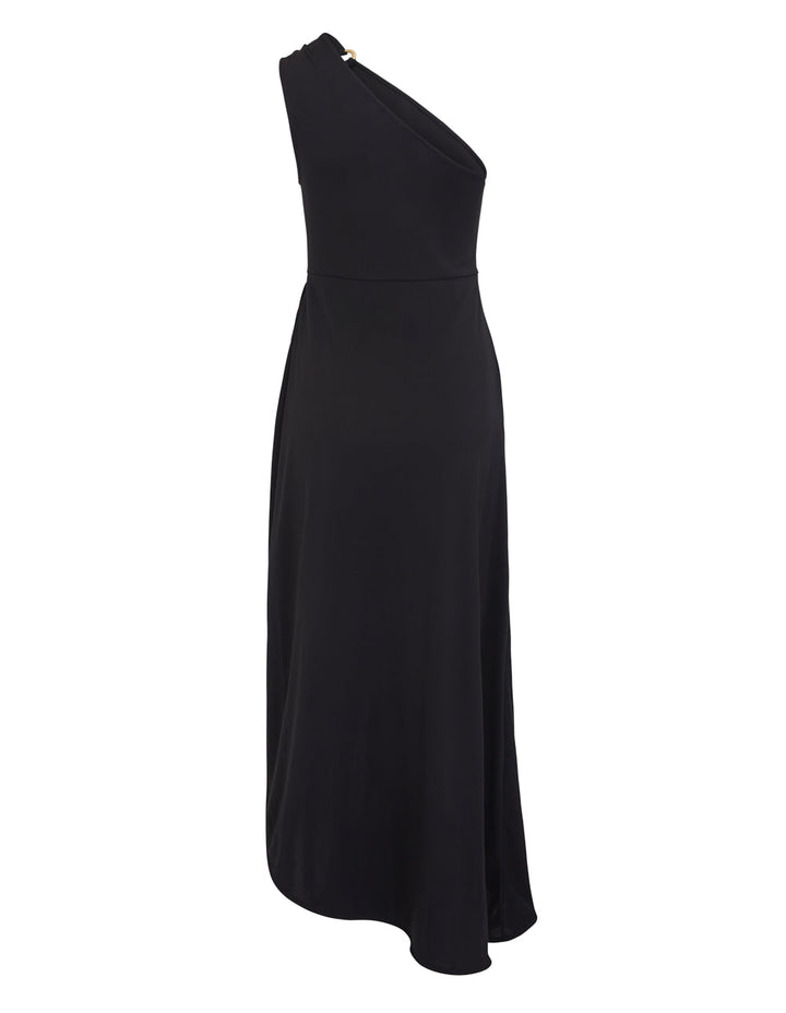 DKNY Crisp Knit Dress Black 2