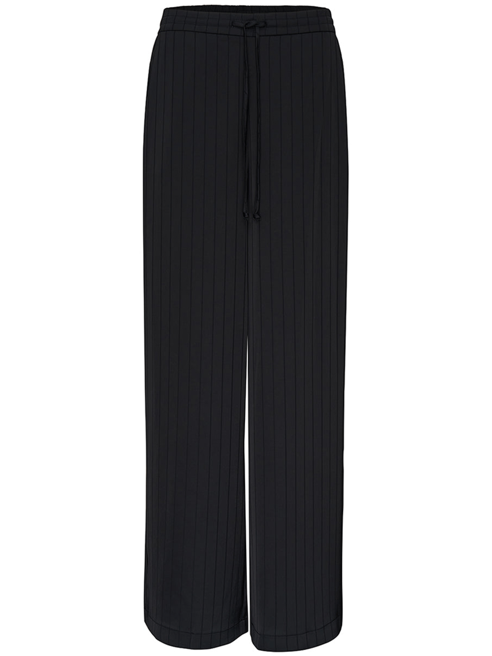 DKNY-Dobby-Jacquard-Stripe-Pull-On-Woven-Pants-Black-1