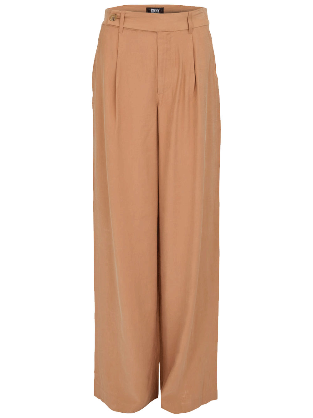 DKNY Frosted Twill Trouser Brown 1