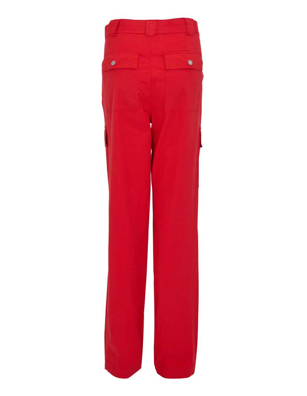 DKNY Jeans Belted Cargo Pant Red 2