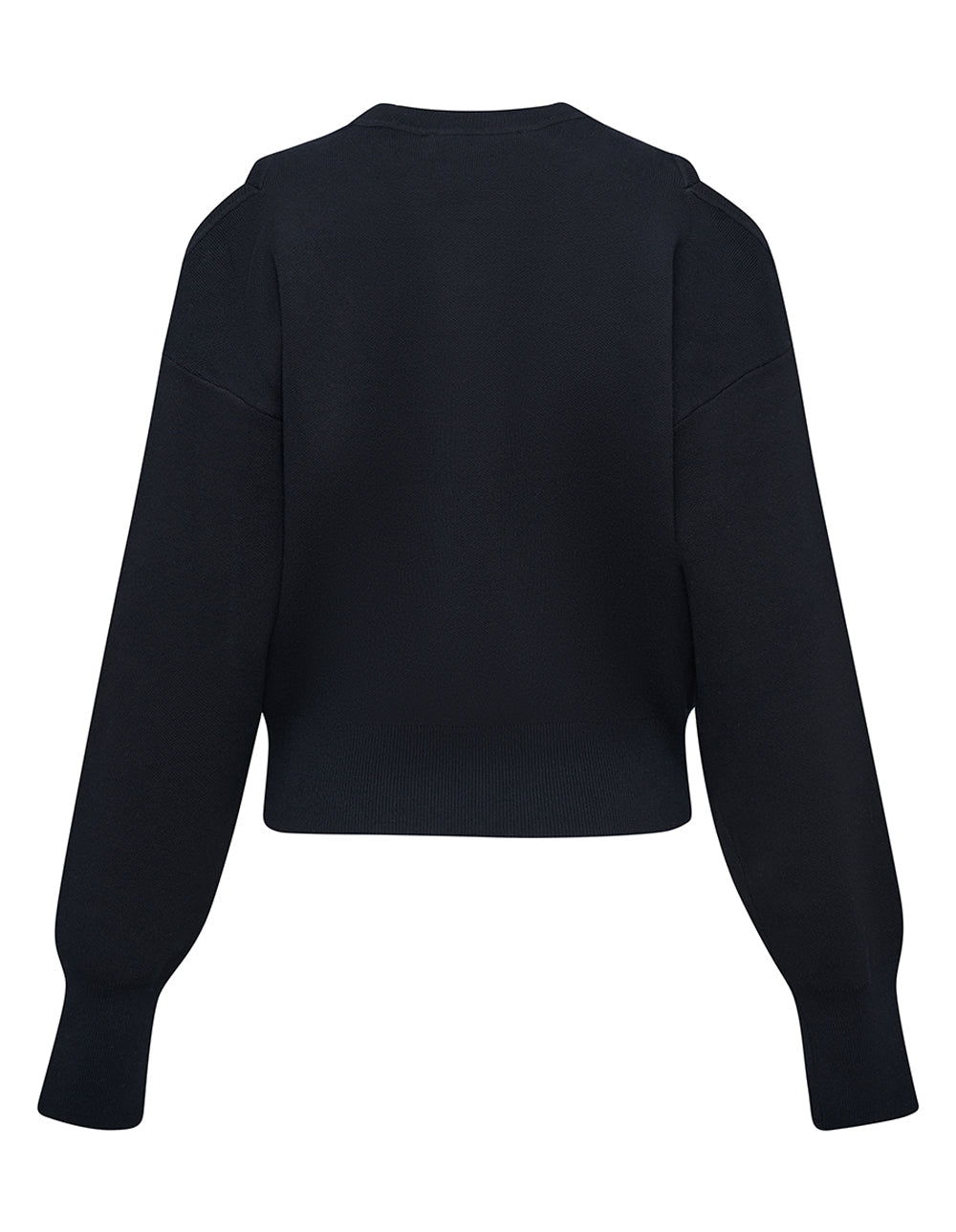 DKNY-Jeans-Cotton-Nylon-Cold-Shoulder-Sweater-Black-2