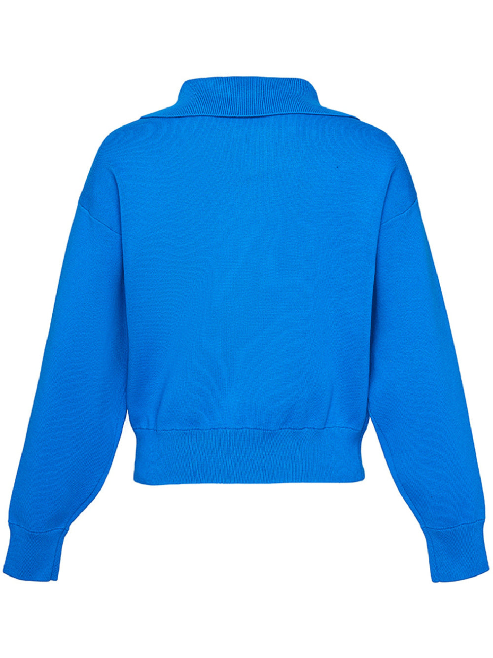 DKNY-Jeans-Cotton-Nylon-Funnel-Neck-Sweater-Blue-2