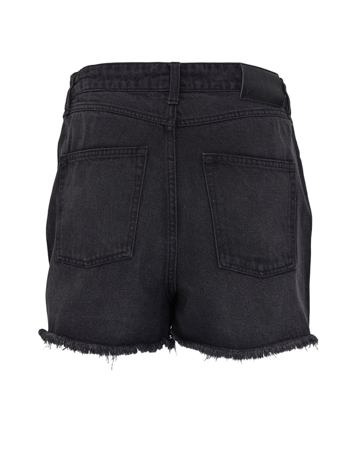 DKNY Jeans Distressed Denim Short Black 2