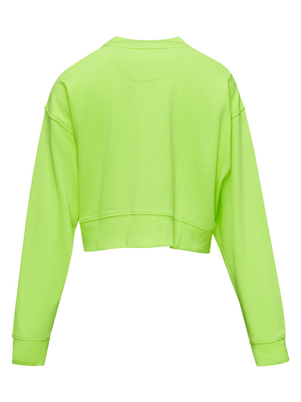 DKNY-Jeans-French-Terry-Long-Sleeve-Cropped-Sweatshirt-Bright-Green-2