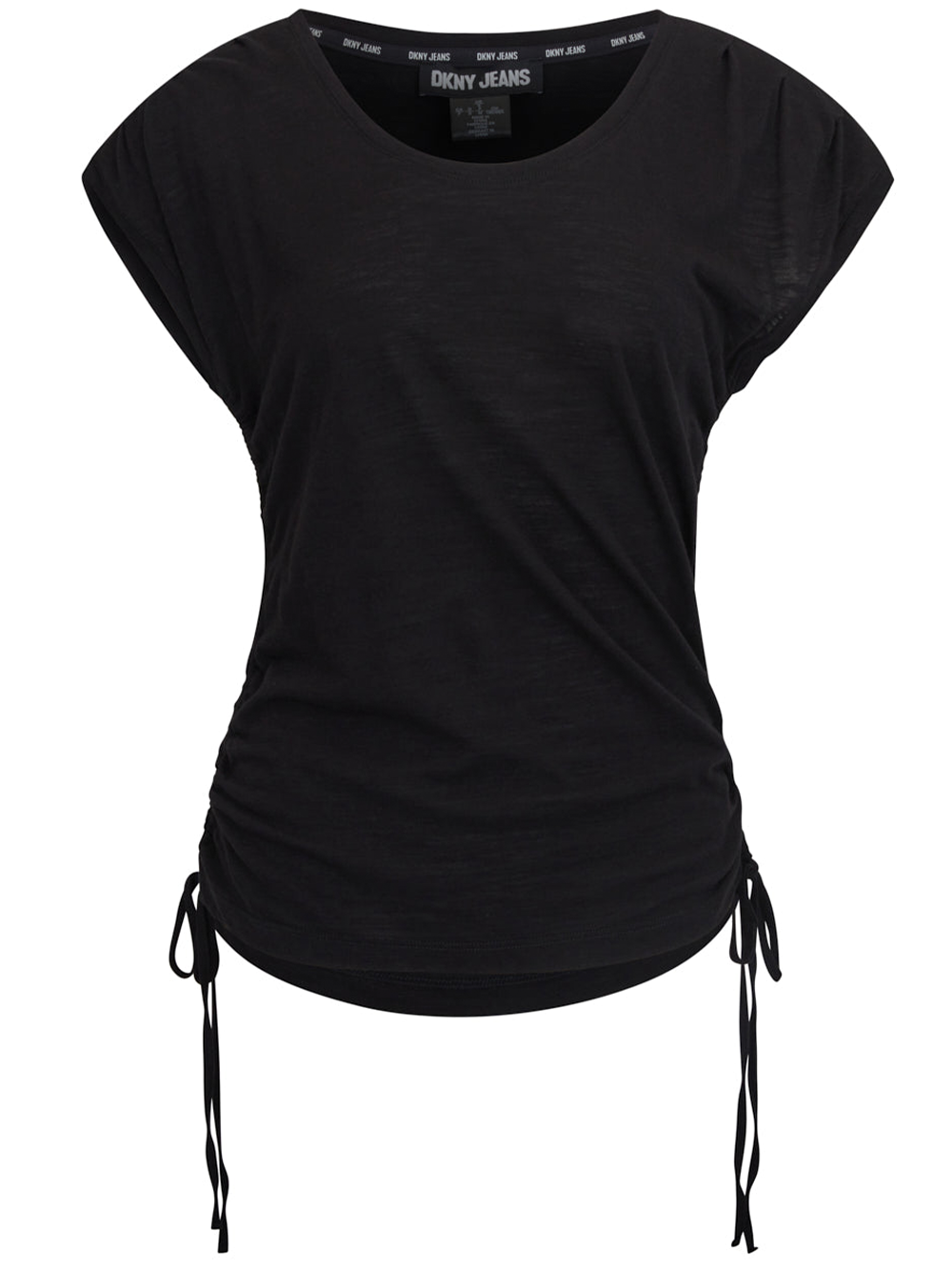 DKNY Jeans Ruch T Shirt Black 1