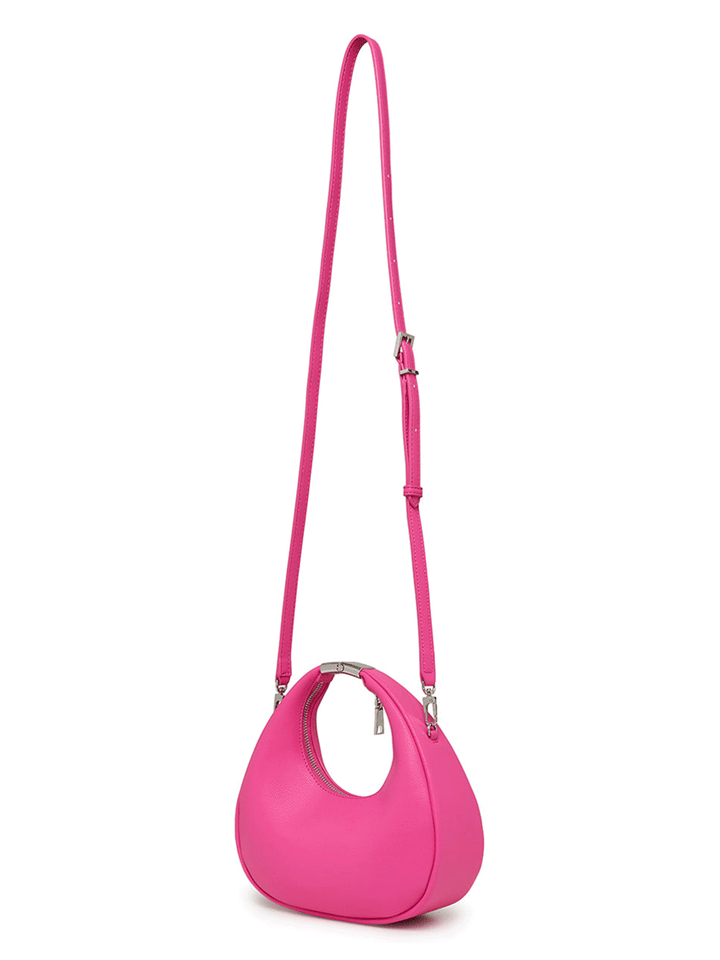 DKNY-Margot-Crecent-Cross-Body-Dark-Pink-2