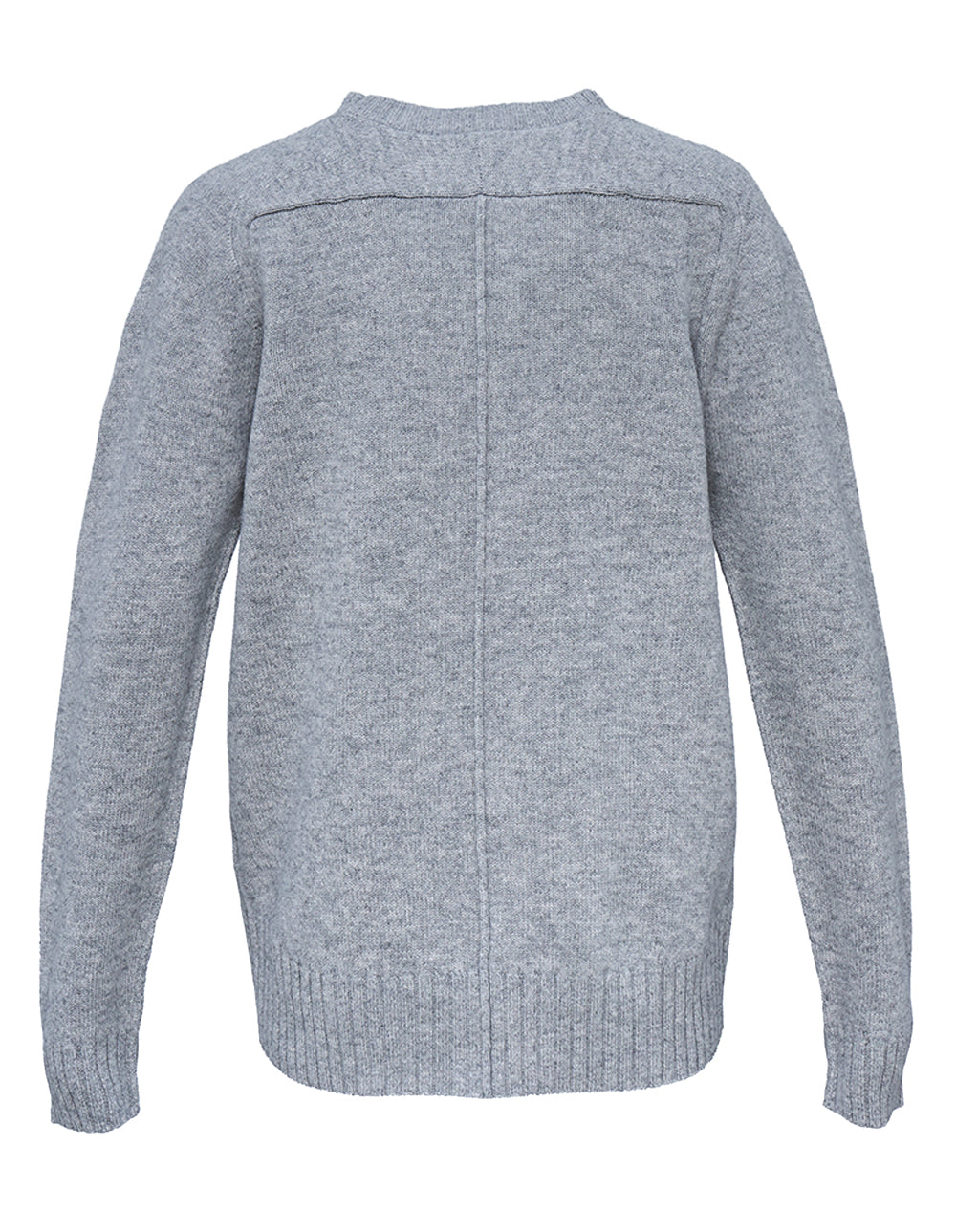 DKNY-Merino-Wool-Crew-Neck-Sweater-Grey-2