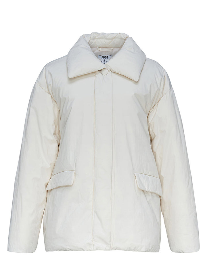 DKNY-Recycled-High-Tech-Nylon-Cropped-Puffer-Ivory-1