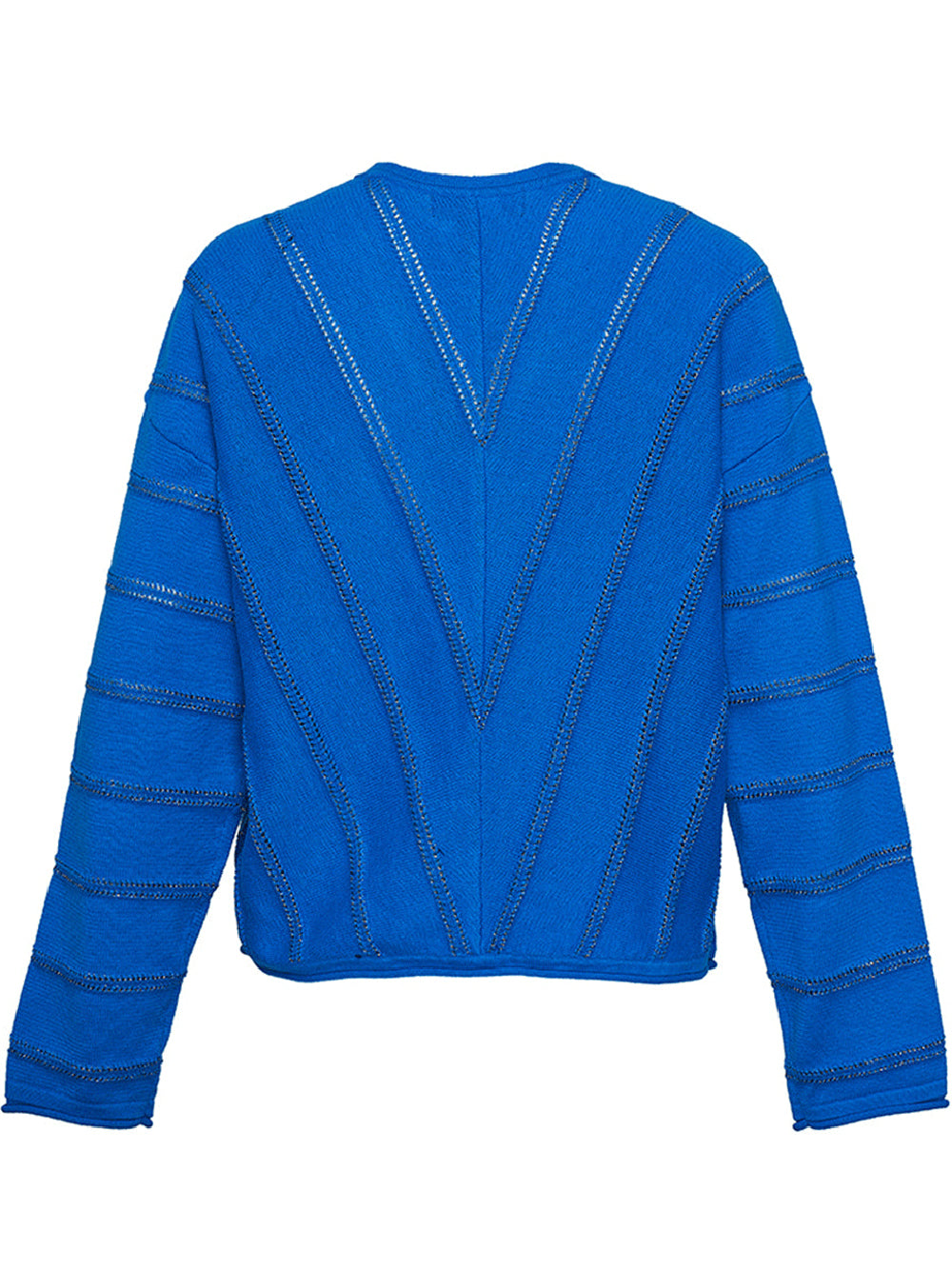 DKNY-Recycled-Polyester-Lurex-Sweater-Blue-2