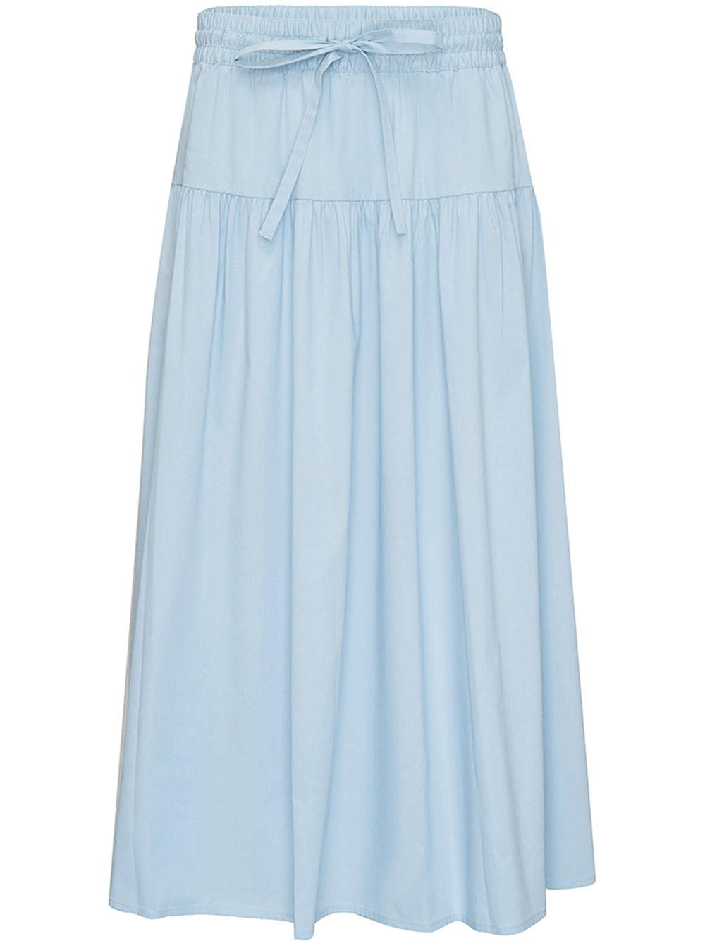 DKNY-Silky-Stretch-Poplin-Pull-On-Skirt-Light-Blue-1