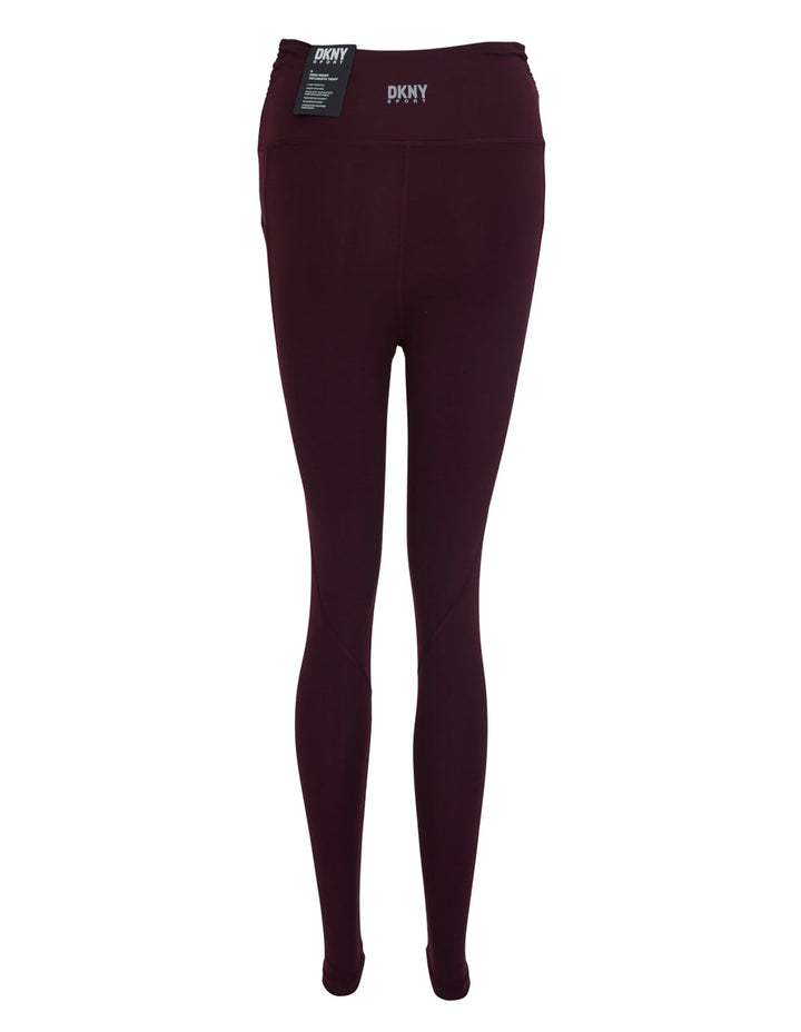 DKNY-Sport-Balance-Compression-Crossover-Leggings-Maroon-2