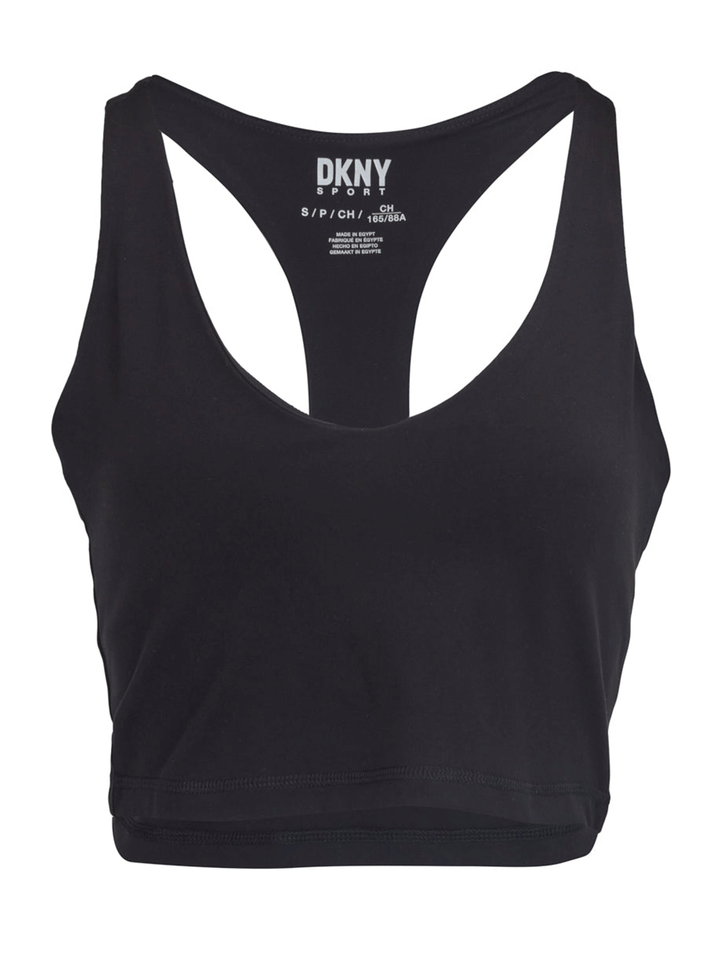 DKNY-Sport-Balance-Compression-V-Neck-Top-Black-1