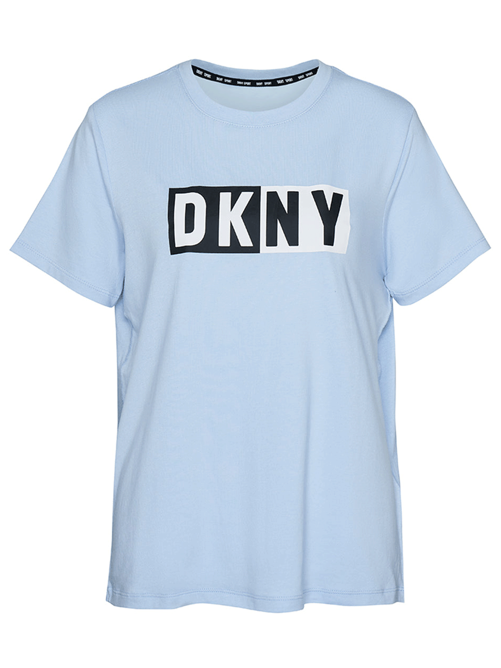 DKNY-Sport-Cms-Jersey-Two-Tone-Logo-Tee-Light-Blue-1