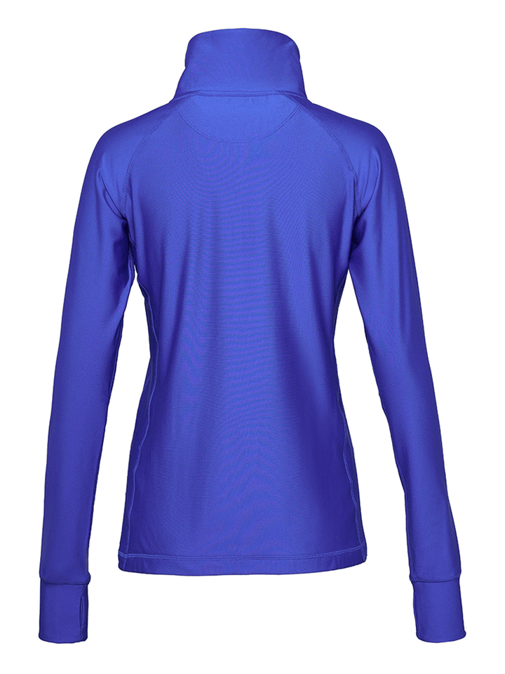 DKNY-Sport-Cold-Gear-Quarter-Sweatshirt-Blue-2