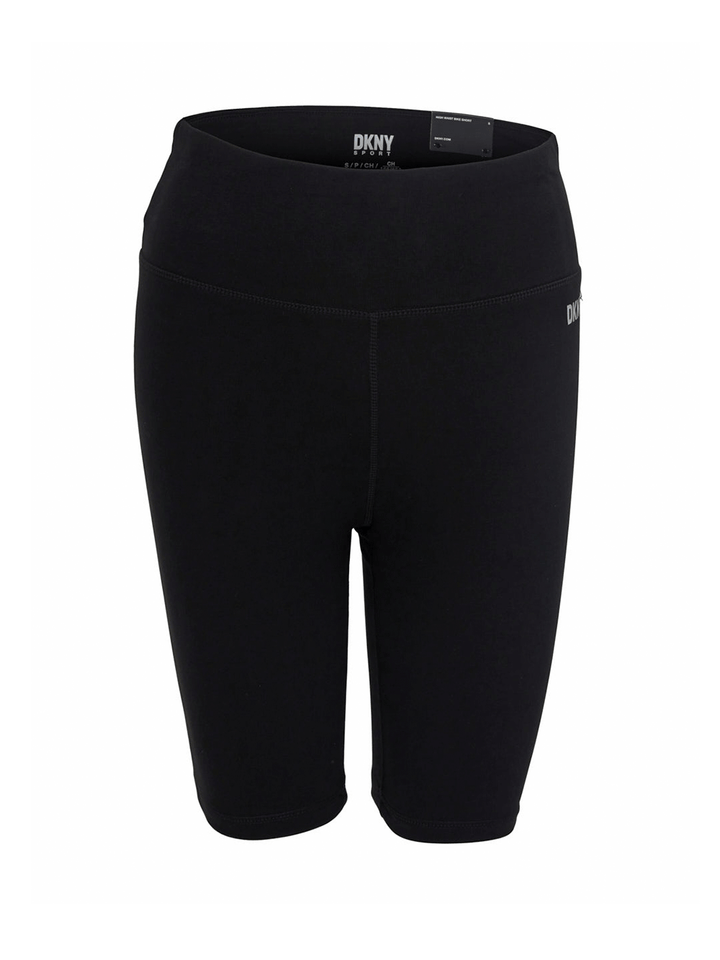 DKNY-Sport-Cotton-Spandex-High-Waist-Biker-Shorts-Black-1