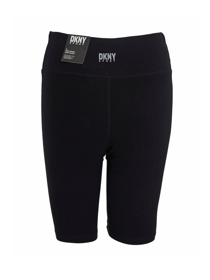 DKNY-Sport-Cotton-Spandex-High-Waist-Biker-Shorts-Black-2