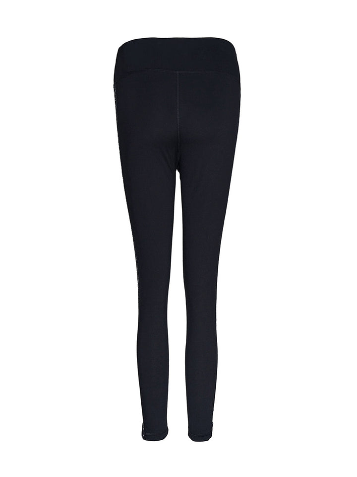       DKNY-Sport-Cotton-Spandex-Leggings-Black-1