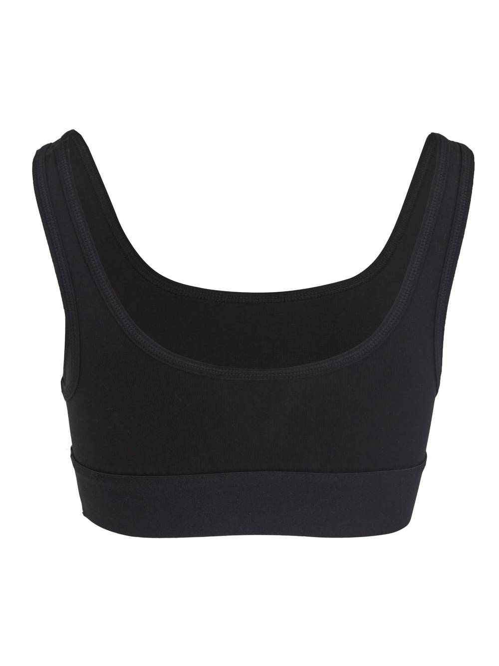 DKNY-Sport-Cotton-Spandex-Tonal-Logo-Bralette-Black-2