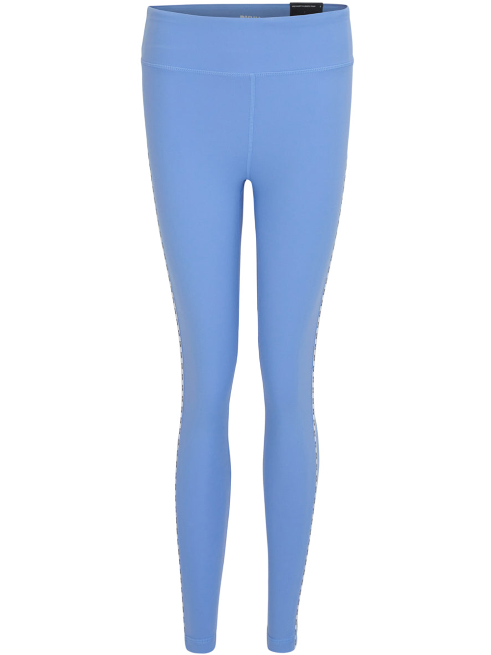 DKNY Sport Fitness Piping High Waist 78 Leggings Blue 1