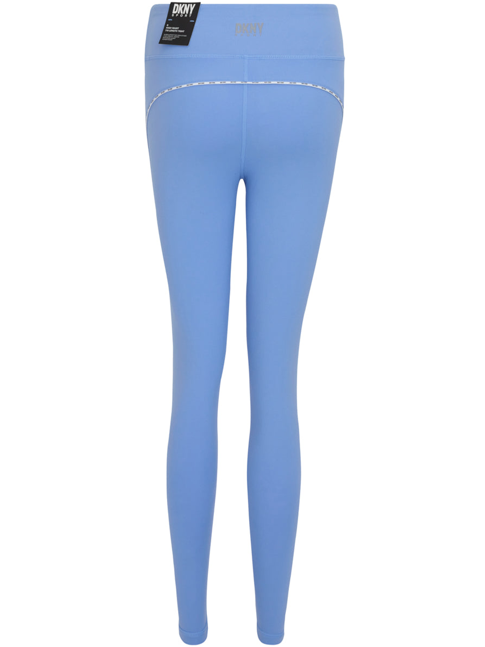 DKNY Sport Fitness Piping High Waist 78 Leggings Blue 2