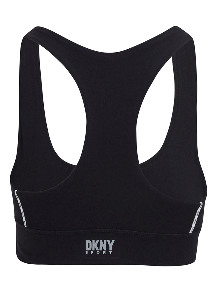 DKNY-Sport-Fitness-Piping-Scoop-Neck-Bra-Black-2