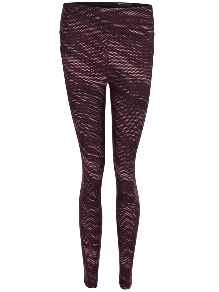 DKNY-Sport-Fitness-Printed-Cool-Wind-Leggings-Dark-Purple-1