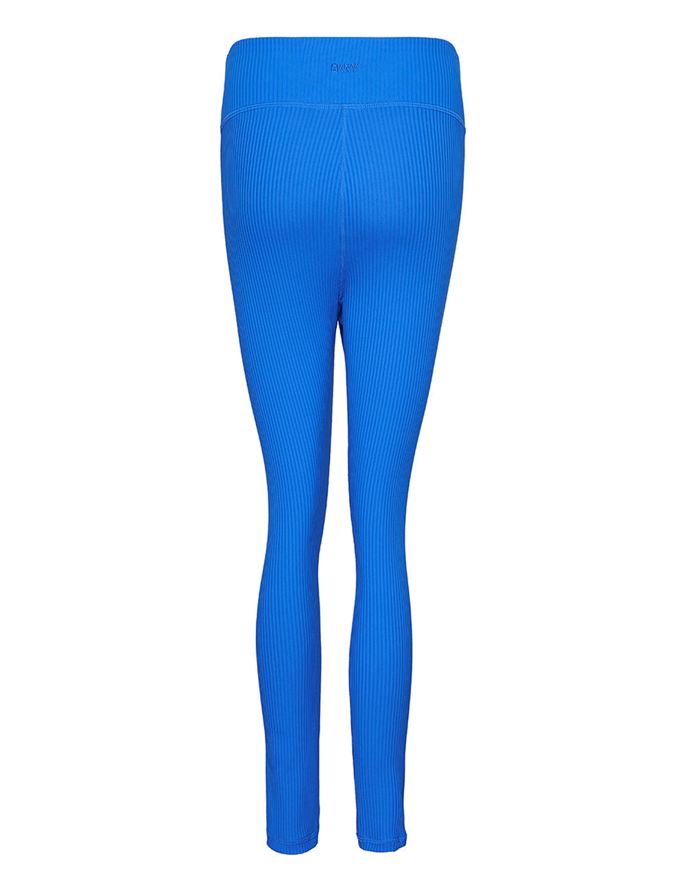 DKNY-Sport-Fitness-Rib-Solid-Rib-High-Waist-Leggings-Blue-2