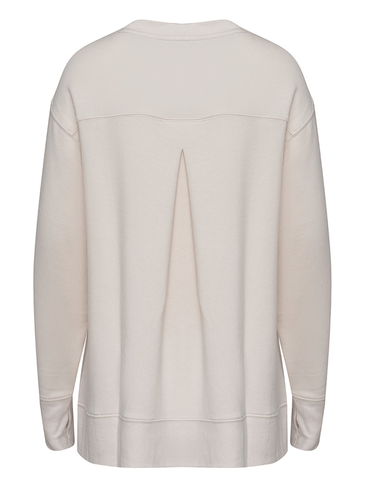 DKNY-Sport-Greenwich-Fleece-Sweatshirt-Beige-2