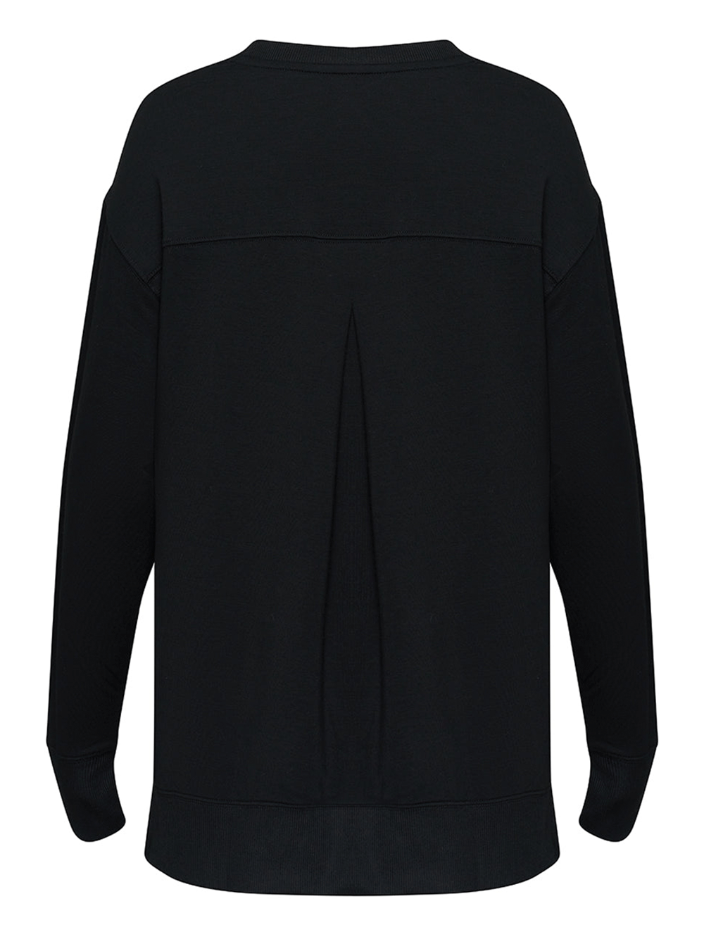 DKNY-Sport-Greenwich-Fleece-Sweatshirt-Black-2