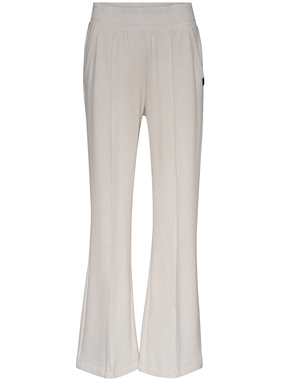 DKNY-Sport-Greenwich-Fleece-Wide-Leg-Pants-Beige-1