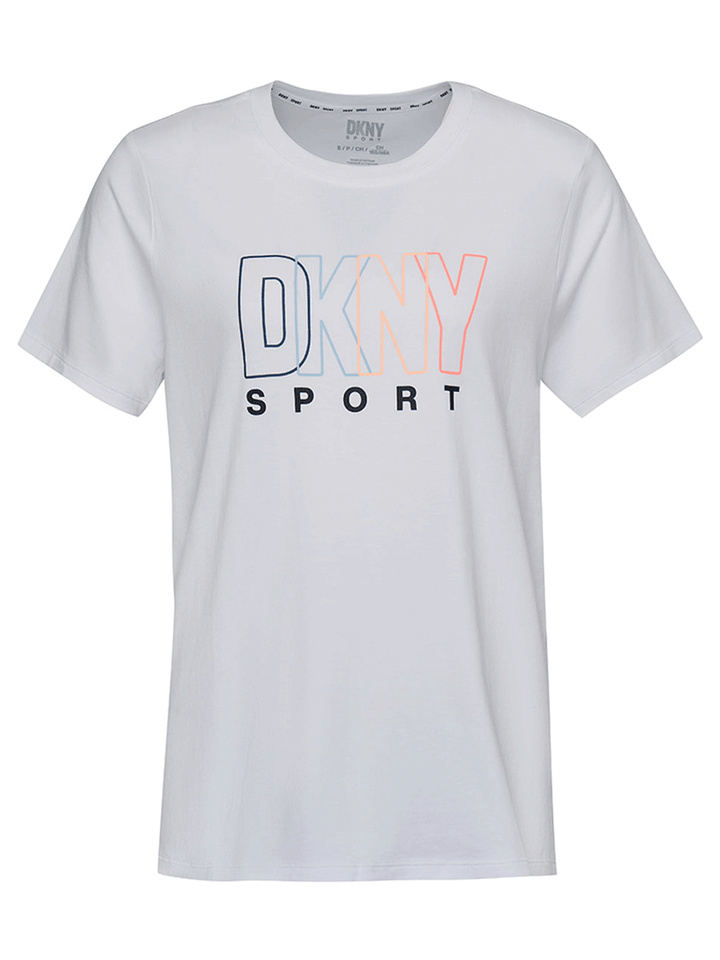 DKNY-Sport-Jersey-Multi-Outline-Logo-Tee-White-1