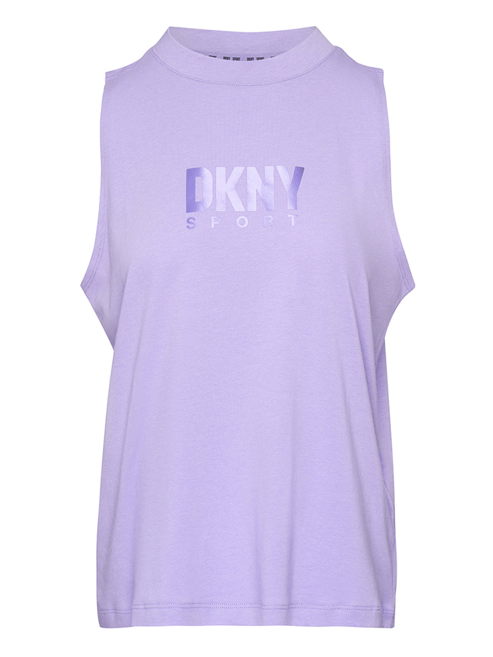 DKNY-Sport-Jersey-Satin-Logo-Tank-Purple-1