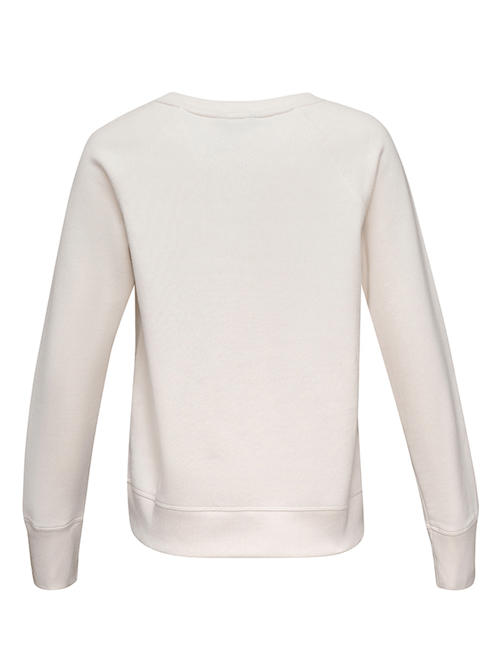 DKNY-Sport-Logo-Fleece-Lurex-Athletic-Medallion-Raglan-Crew-Neck-Pullover-Beige-2