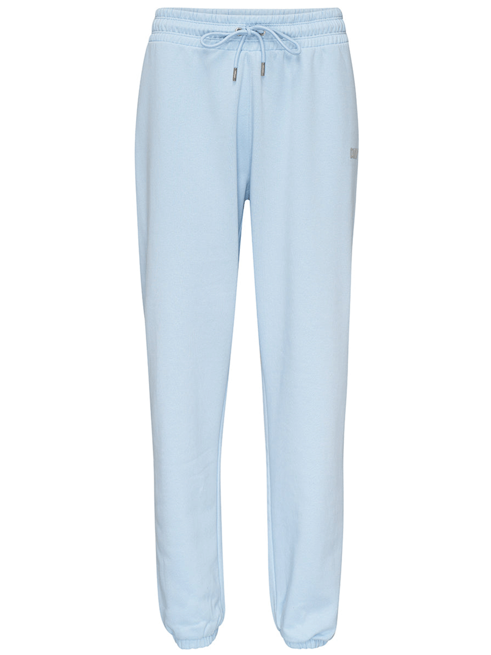 DKNY-Sport-Logo-Fleece-Metallic-Bubble-Sweatpants-Light-Blue-1