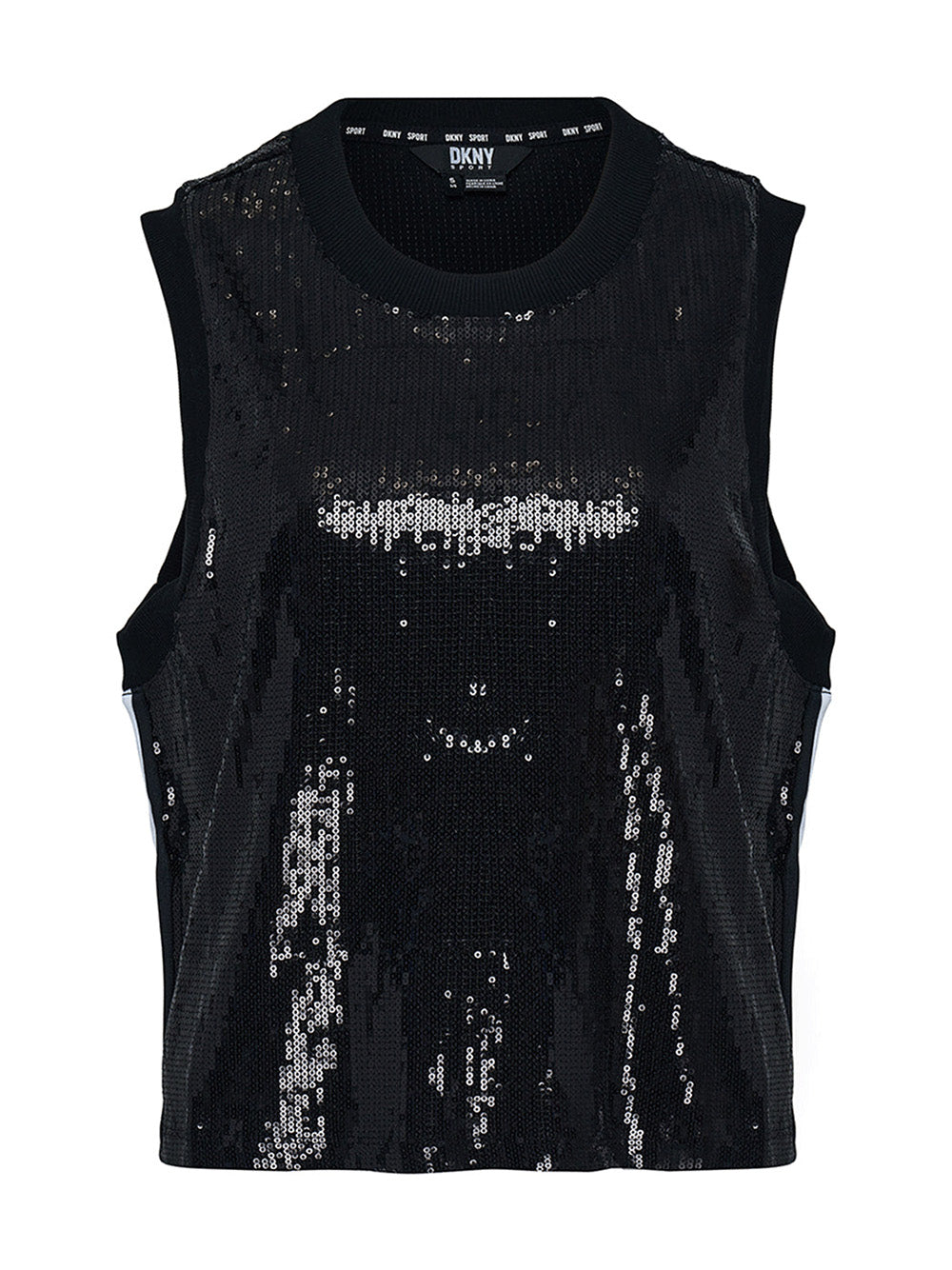 DKNY-Sport-Sequin-Muscle-Tank-Black1