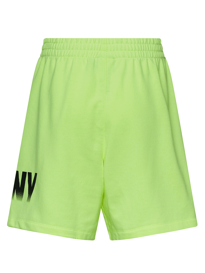 DKNY-Sport-Terry-Fade-Away-Logo-Shorts-Bright-Green-2