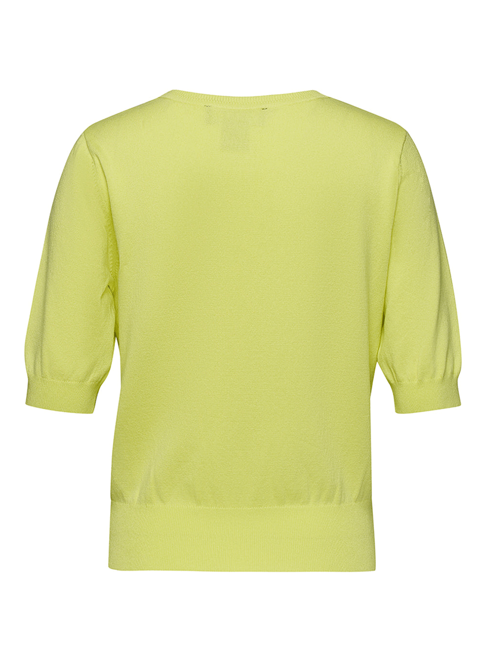 DKNY-Spun-Rayon-Mesh-V-Crewneck-Sweater-Bright-Green-2