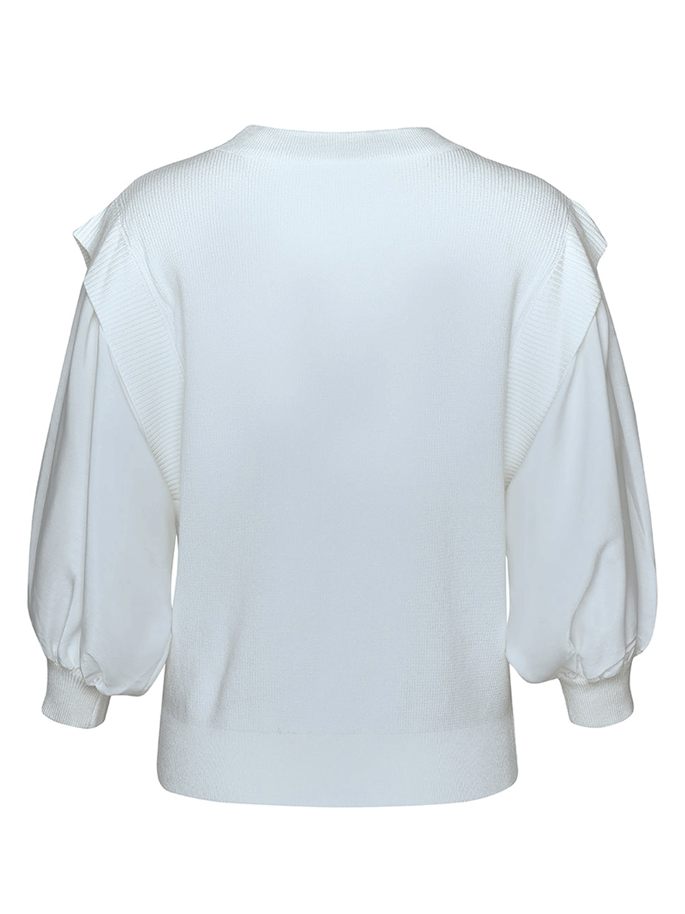 DKNY-Spun-Rayon-Nylon-Mix-Media-Sweater-Off White-2